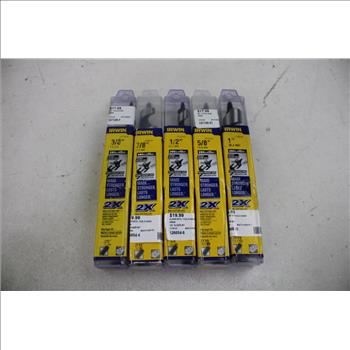 Irwin Ship Auger Bits, 5 Pieces