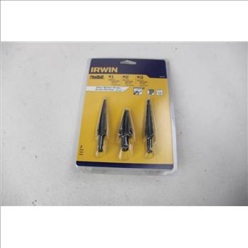 IRWIN Unibit Step Drill Bit Set