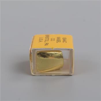 Isaac Masel Co. 22kt Gold Dental Crown