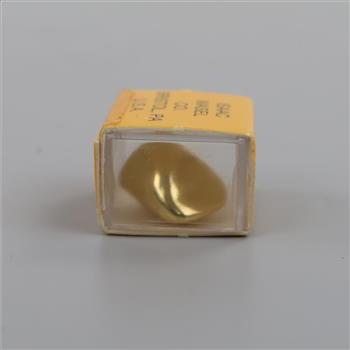 Isaac Masel Co. 22kt Gold Dental Crown