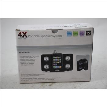 ISound 4X Portable Speaker System