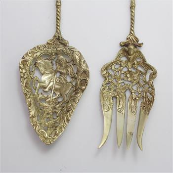 Italian Serving Utensils, 2 Pieces