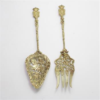 Italian Serving Utensils, 2 Pieces