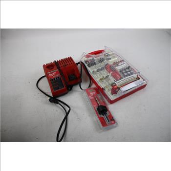 Itask Rotary Tool & Accessory Set Milwaukee M12 & M18 Charger Milwaukee Shank Ergo 3 Pieces