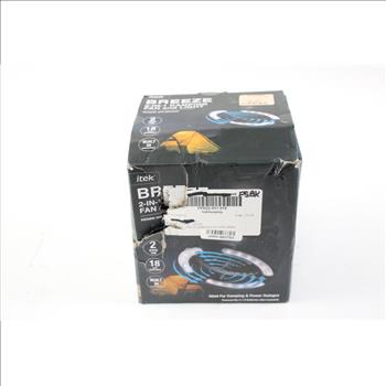 ITek Breeze 2-In-1 Camping Fan And Light