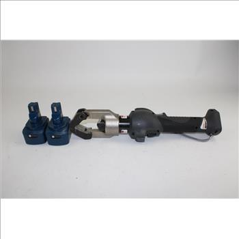 IToolco Wct1000 12 Ton Cordless Dieless Crimper