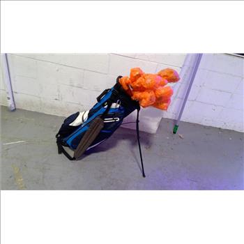 Izzo Bag  With Clubs, 10+ Pieces