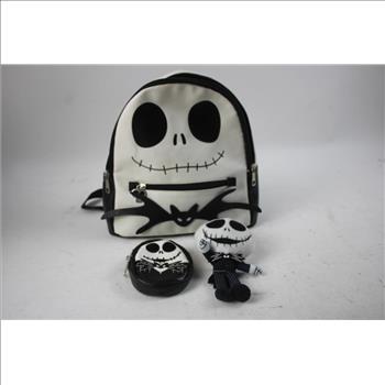 Jack Skellington Mini Backpack, Socks And More, 5 Pieces