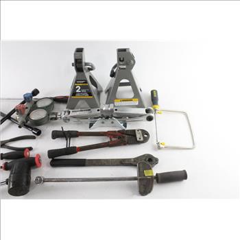 Jack Stands, Booster Cable And More, 10+ Pieces