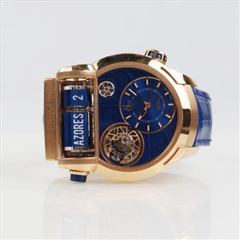 Jacob & Co 18kt Gold Epic Tourbillon Watch- Evaluated By Our Certified Gemologist - AGS / GIA