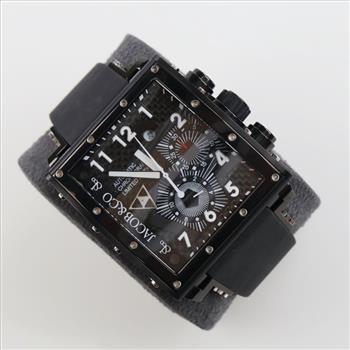 Jacob & Co Epic I V-2 Chronograph Limited Edition Watch-Evaluated By Certified Gemologist-AGS/GIA