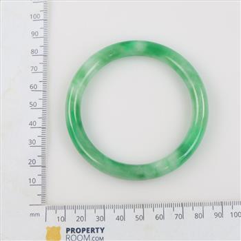 Jade Green Slip-On Bangle Bracelet