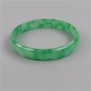 Jade Green Slip-on Bangle Bracelet