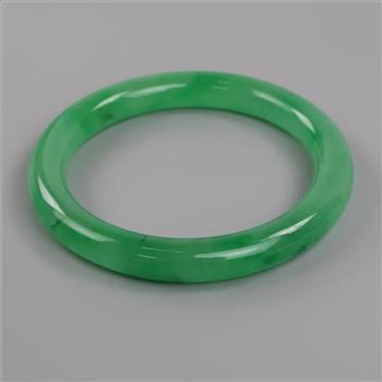 Jade Green Slip-on Bangle Bracelet