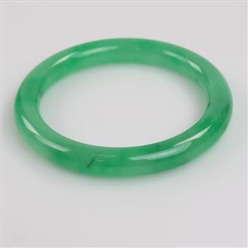 Jade Green Slip-on Bangle Bracelet