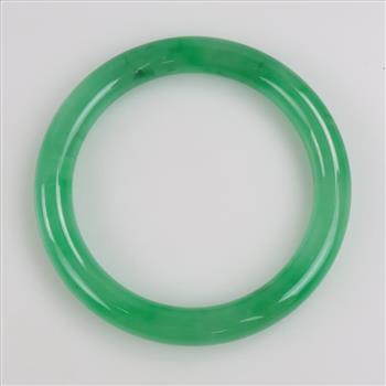 Jade Green Slip-on Bangle Bracelet