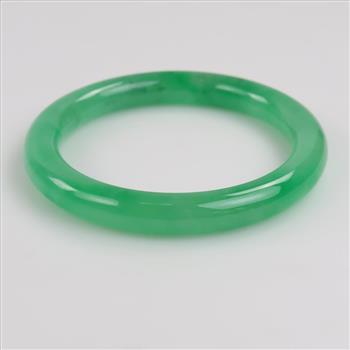 Jade Green Slip-on Bangle Bracelet