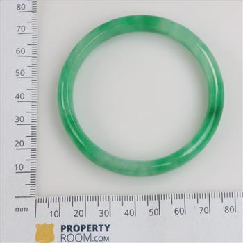 Jade Green Slip-On Bangle Bracelet