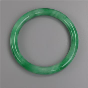 Jade Green Slip-On Bangle Bracelet