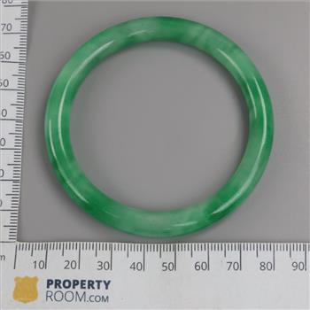 Jade Green Slip-On Bangle Bracelet
