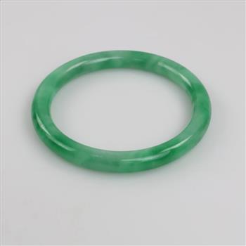 Jade Green Slip-On Bangle Bracelet