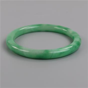 Jade Green Slip-On Bangle Bracelet
