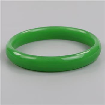 Jade Green Slip-On Bangle Bracelet