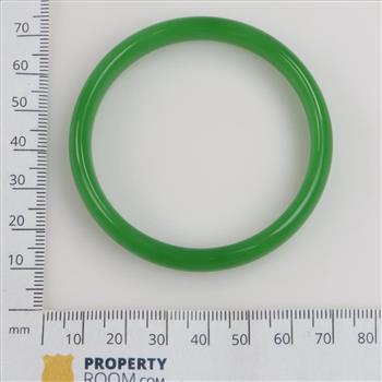 Jade Green Slip-On Bangle Bracelet
