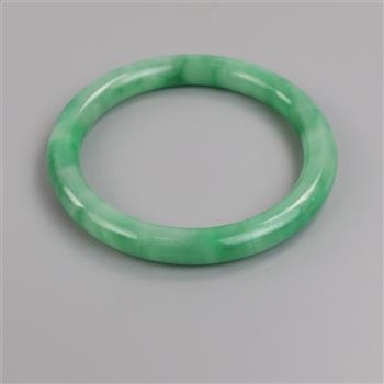 Jade Green Slip-On Bangle Bracelet