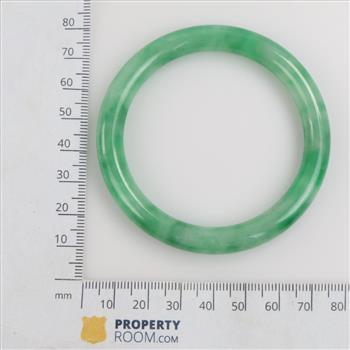 Jade Green Slip-On Bangle Bracelet