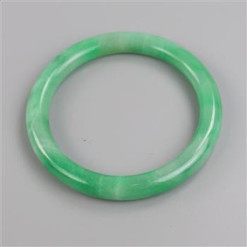 Jade Green Slip-On Bangle Bracelet