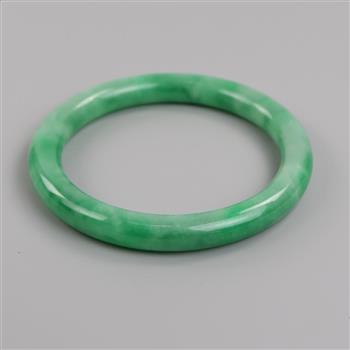 Jade Green Slip-On Bangle Bracelet