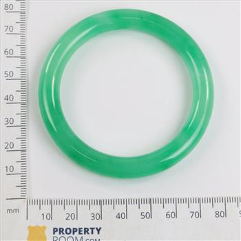 Jade Green Slip-On Bangle Bracelet