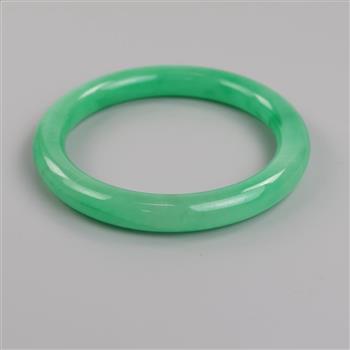 Jade Green Slip-On Bangle Bracelet