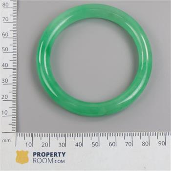 Jade Green Slip-On Bangle Bracelet