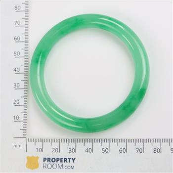Jade Green Slip-On Bangle Bracelet