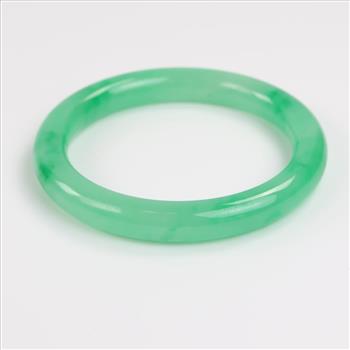 Jade Green Slip-On Bangle Bracelet