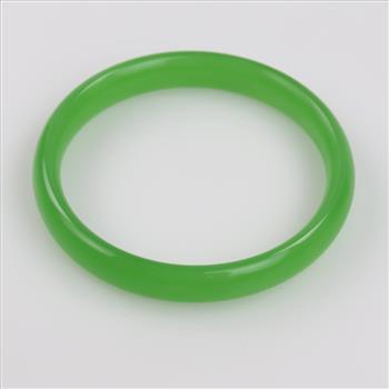 Jade Green Slip-On Bangle Bracelet