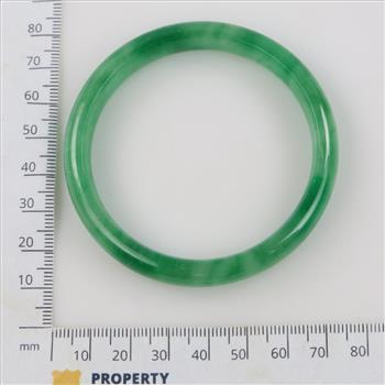Jade Green Slip-on Bangle Bracelet
