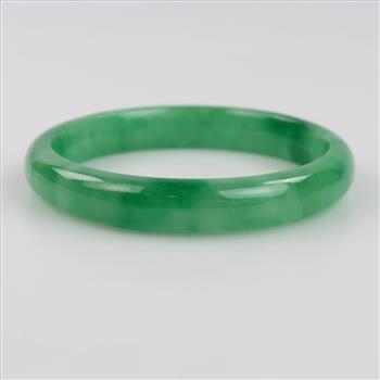 Jade Green Slip-on Bangle Bracelet