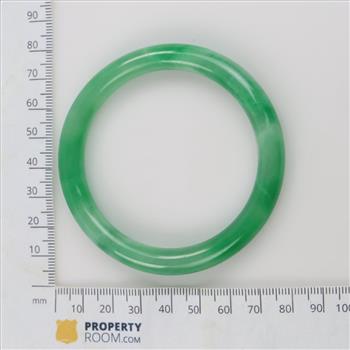 Jade Green Slip-On Bangle Bracelet