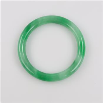 Jade Green Slip-On Bangle Bracelet