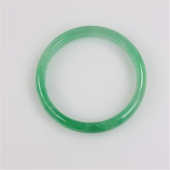 Jade Green Slip-On Bangle Bracelet
