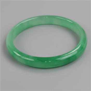 Jade Green Slip-On Bangle Bracelet