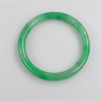 Jade Green Slip-On Bangle Bracelet