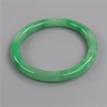 Jade Green Slip-On Bangle Bracelet
