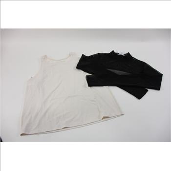 Jade Sheer Crop Top (Size:S), Outdoor Voices Shirt (Size: XS), Tj Maxx