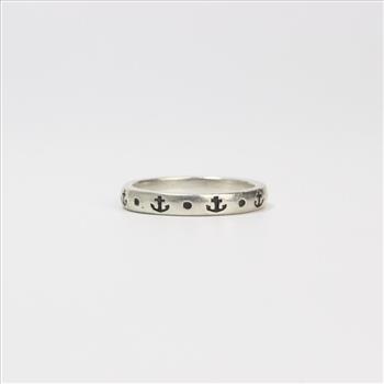 James Avery Anchor Ring 2.8g