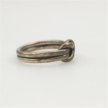James Avery Lovers Knot Silver Ring