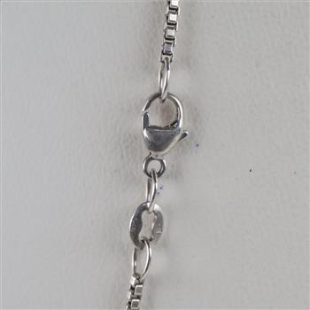 James Avery Silver Box Chain Necklace